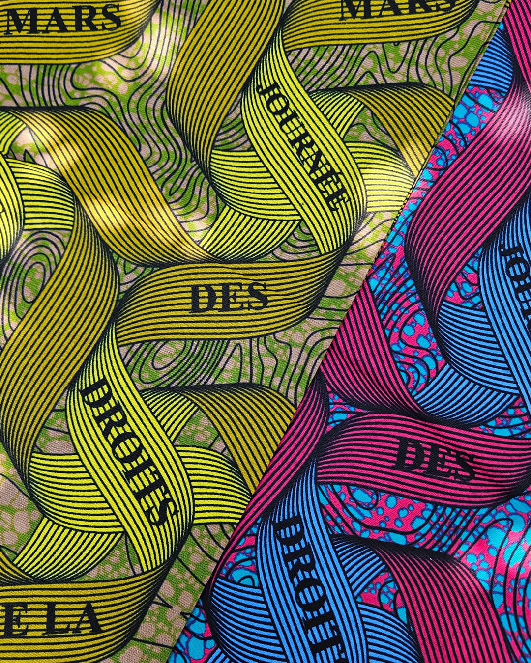 Wax Congolais "Droits des Femmes" – Pagne Africain Engagé