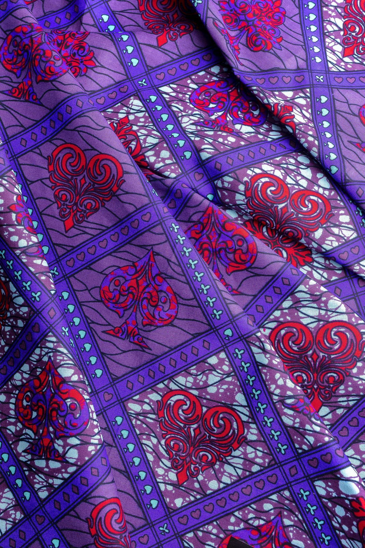 Wax congolais DAME DE PIQUE