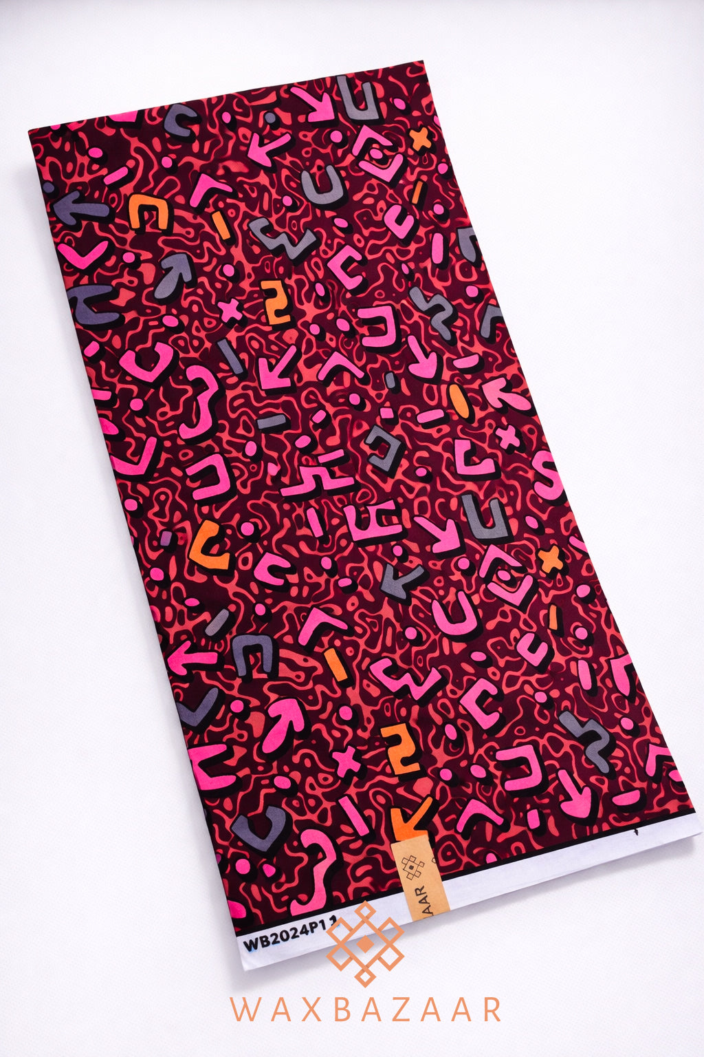 Wax Congolais "Kuba 09" – Hommage à l'Art Textile du Peuple Kuba