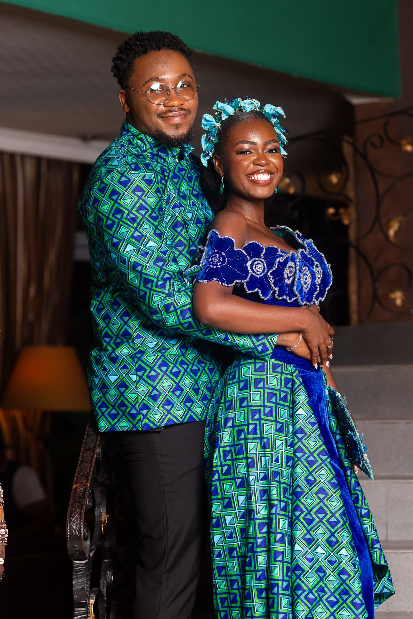 Wax congolais KUBA 10