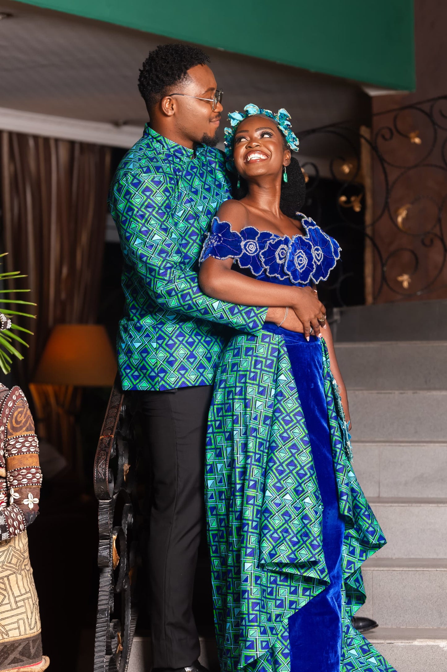 Wax congolais KUBA 10