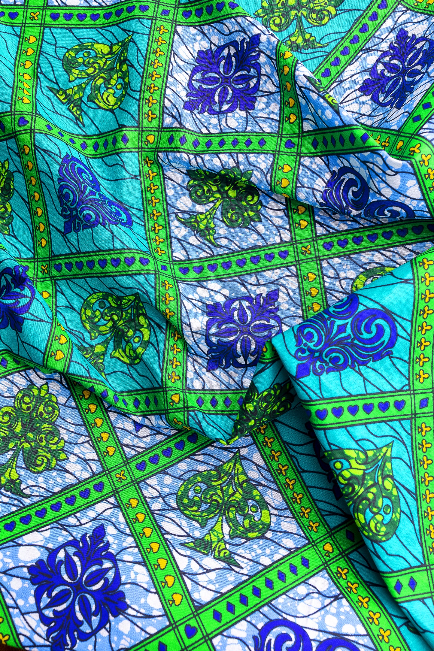 Pack Duo Wax congolais DAME DE PIQUE