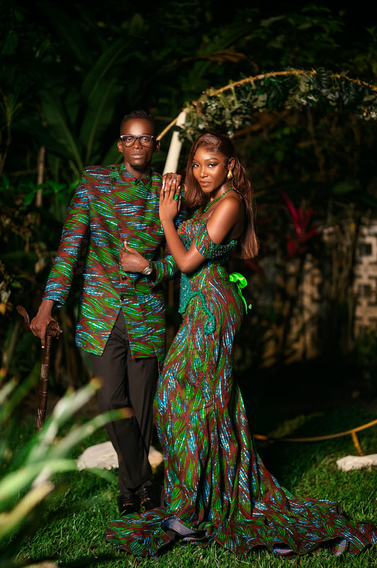 Wax Congolais "Ebale" – Hommage au Fleuve Congo