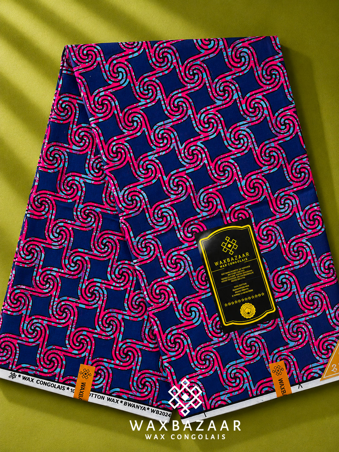 Wax congolais Bwanya – Pagne Africain Cool Chic | WaxBazaar