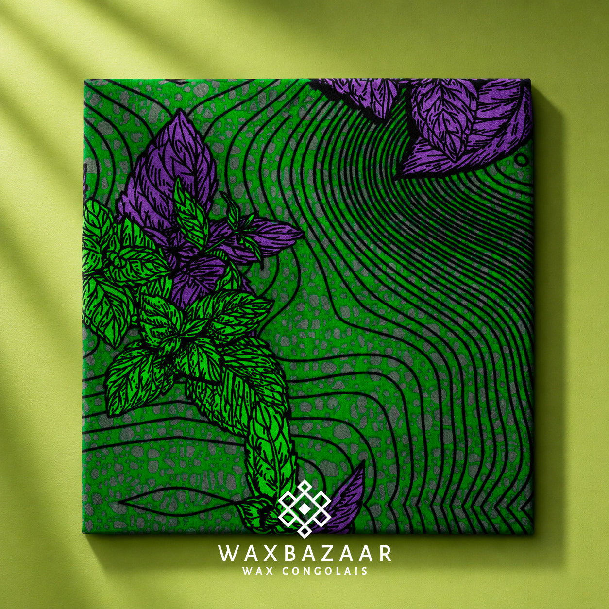 Wax Hekima – Pagne Africain Floral | WaxBazaar
