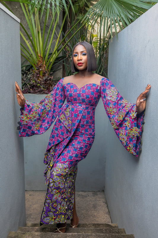 Wax congolais Bwanya – Pagne Africain Cool Chic | WaxBazaar