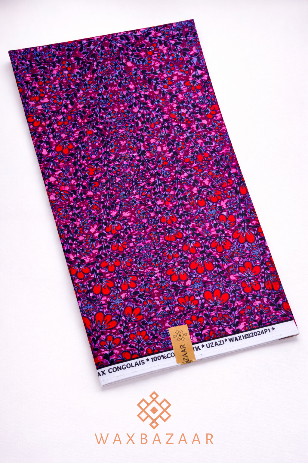 Wax Congolais "Uzazi" – Pagne Africain Fertilité & Nature