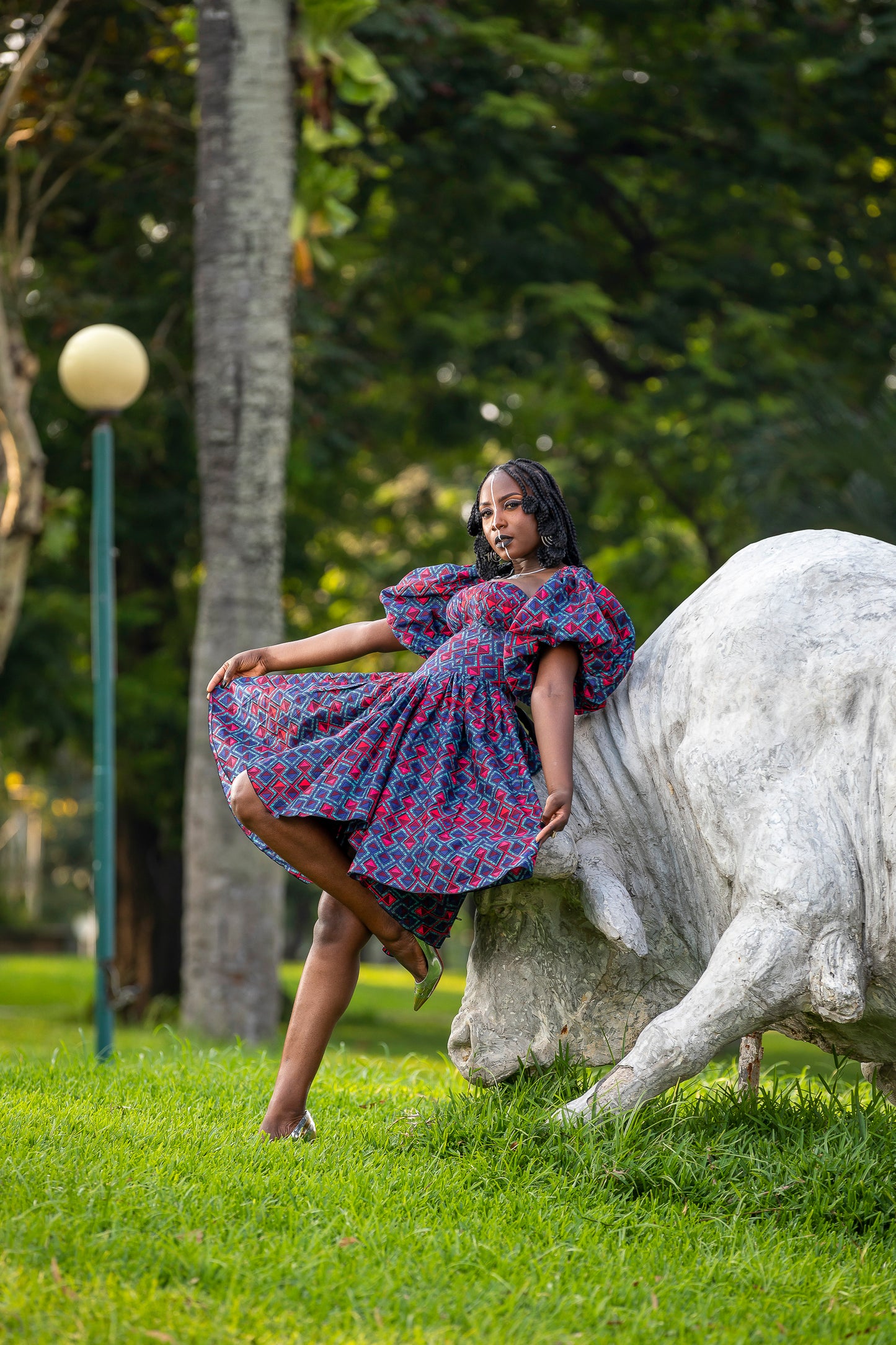 Wax congolais KUBA 10