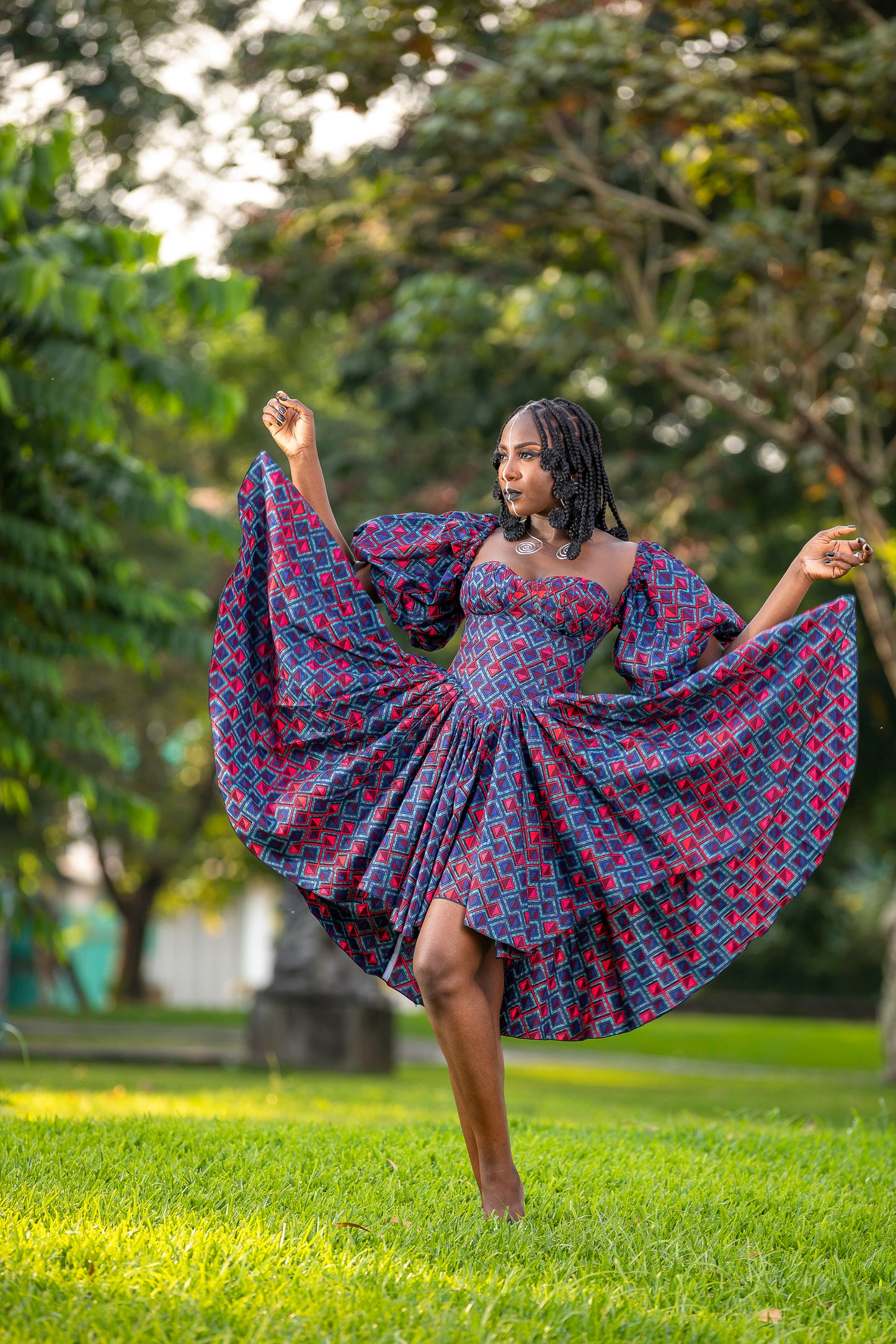 Wax congolais KUBA 10