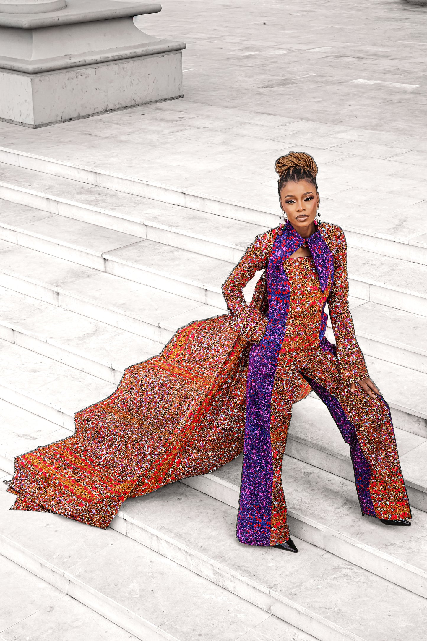 Wax Congolais "Uzazi" – Pagne Africain Fertilité & Nature