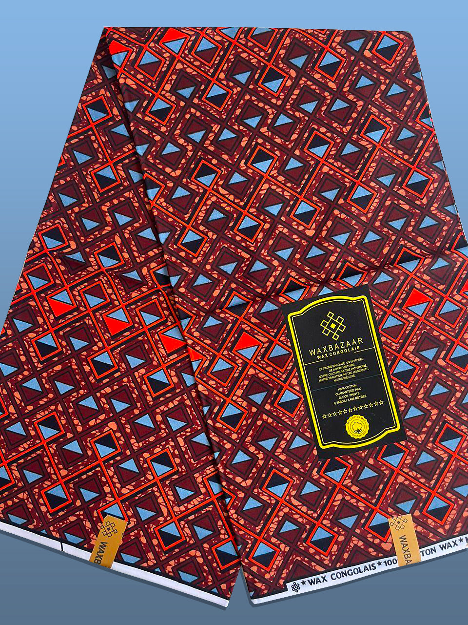 Wax congolais KUBA 10