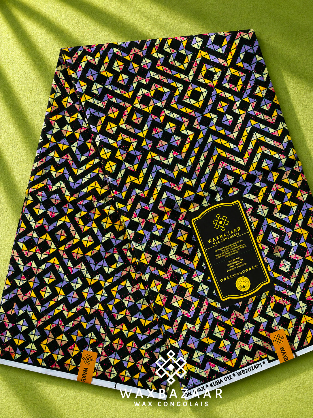 Wax congolais KUBA 012