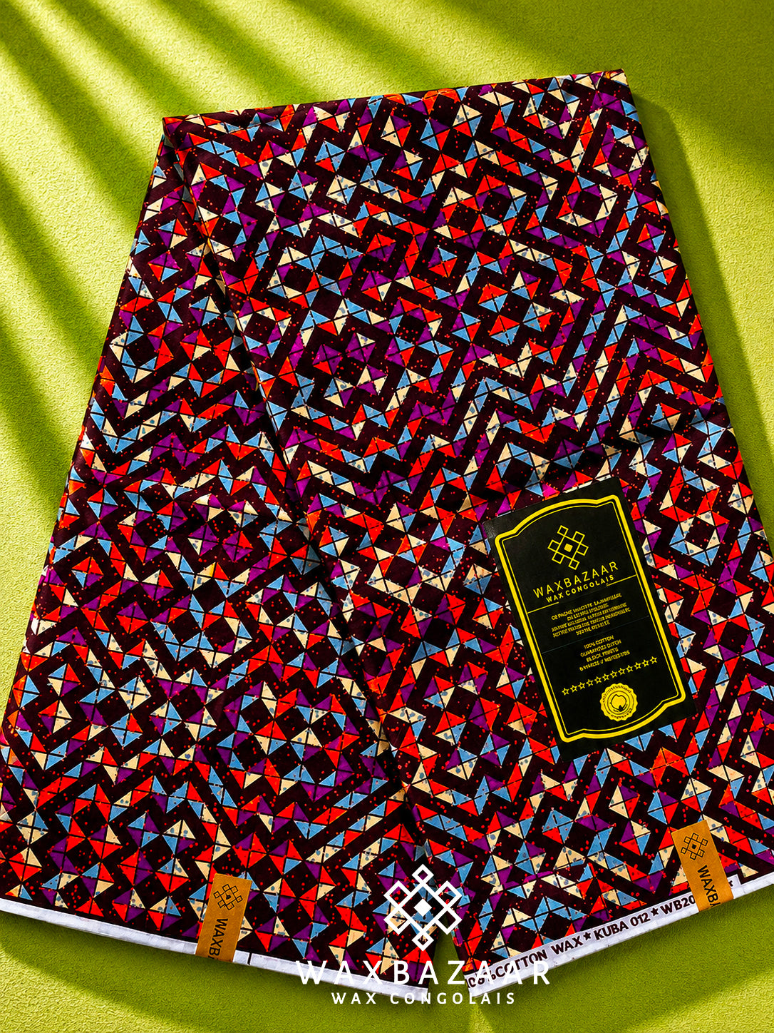 Wax congolais KUBA 012