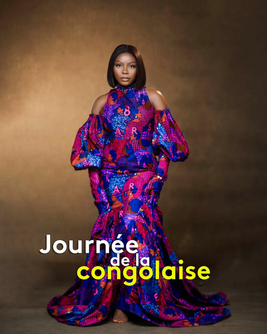 Wax  « Journée de la congolaise » – Édition Limitée 8 Mars